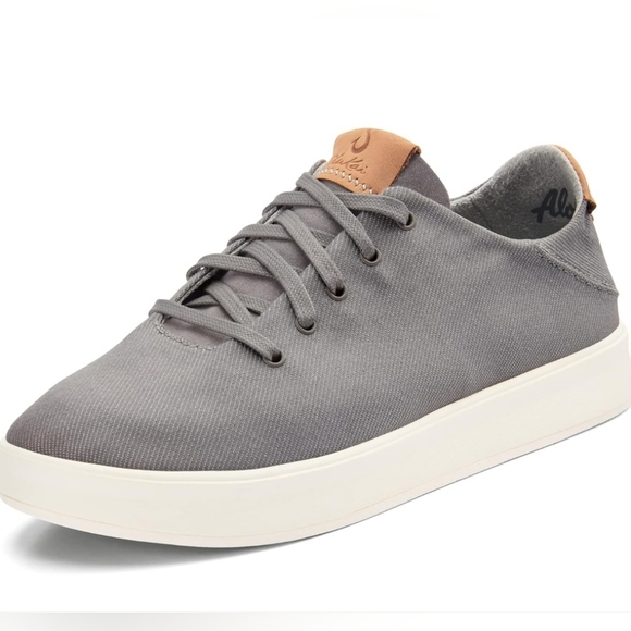 OluKai size 11 Ki'ihele Li slip on sneakers w/ drop in heel in fog - Picture 1 of 13